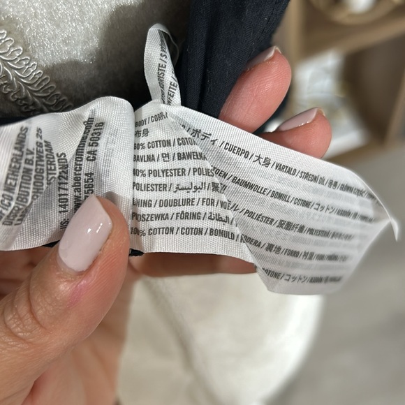 Abercrombie & Fitch Smocked Crop Top - Picture 7 of 9